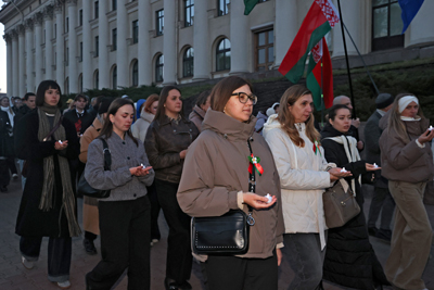 Более 600 участников присоединились к республиканской акции \"1418 шагов к Победе!\" в Минске