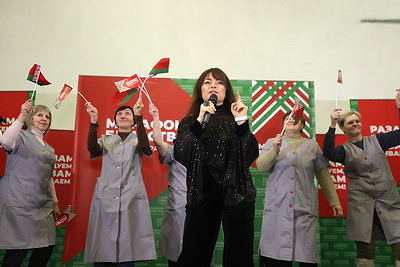 \"Разам працуем, разам спяваем!\": проект \"Марафона единства\" проходит в Гродно