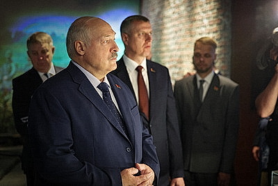 Лукашенко принял участие в открытии музея Славы Могилевщины