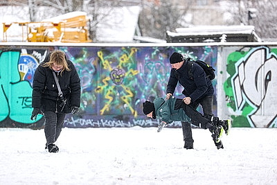 Настоящая зима пришла в Беларусь