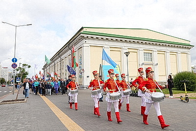 В Минске дан старт третьему трудовому семестру столицы