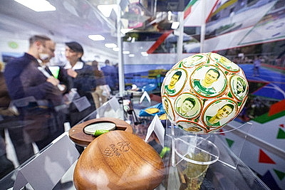 В столичном Дворце спорта проходит праздничное мероприятие к 100-летию спортивной отрасли