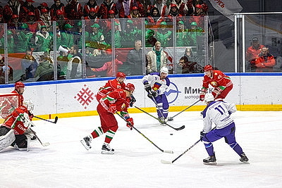 Хоккейная команда Президента сыграла вничью с брестчанами в матче РХЛ