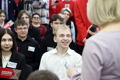 \"НЕскучная НЕлекция\": диалог с молодежью прошел в политехническом колледже Минска
