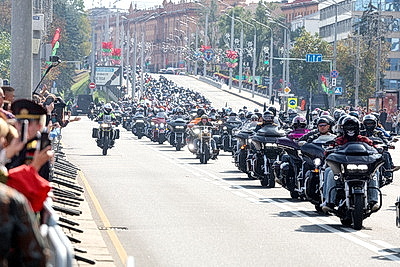 Мотопарад H.O.G. Rally Minsk стартовал от Кургана Славы в праздничный Минск