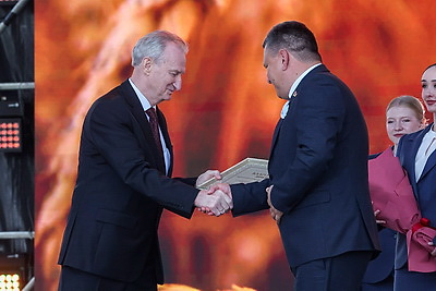 \"Дажынкi-2025\". Как в Заславле проходит областной праздник тружеников села