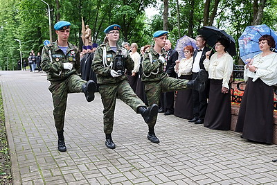 В Витебске отдали дань уважения и памяти жертвам ВОВ