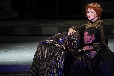 В Большом театре Беларуси состоялся показ оперы \"Макбет\" с Татьяной Третьяк в главной роли