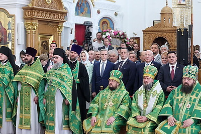 900 лет веры. Праздничные торжества проходят в Спасо-Евфросиниевском монастыре в Полоцке
