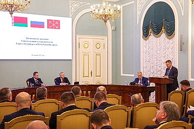 Турчин посещает с рабочим визитом Санкт-Петербург