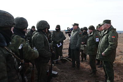 Командно-штабное учение с участием военнообязанных проходит в Барановичском районе