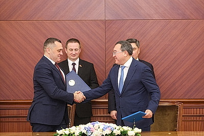 В Астане прошла встреча премьер-министров Беларуси и Казахстана