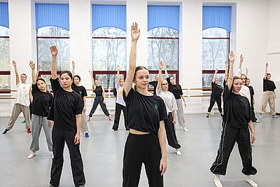 Мастер-класс хореографа-педагога Дмитрия Залесского прошел в Витебске