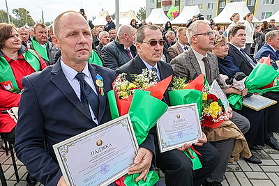 Праздник тружеников села. В Чашниках проходят областные \"Дажынкі\"
