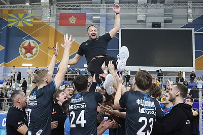 Волейболисты \"Столицы\" выиграли Кубок Беларуси среди мужских команд