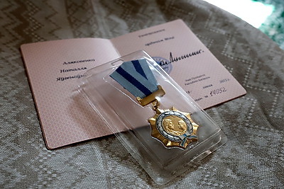 Многодетным женщинам Могилевского района вручили орден Матери в храме Святой Троицы
