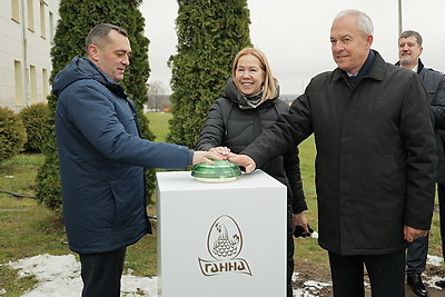 Комбикормовый завод открыт после реконструкции в Витебском районе