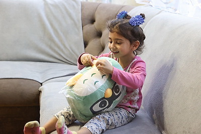 Воспитанников Кобринской детской деревни поздравили с Новым годом