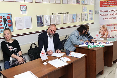 В Беларуси проходит акция ко Всемирному дню донора крови