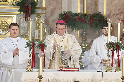 Католики Беларуси празднуют Рождество Христово