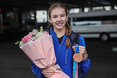 Белорусские спортсменки вернулись с Универсиады