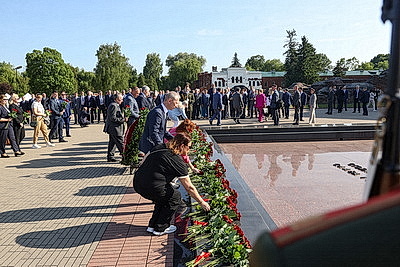 Сергеенко и Володин посетили Брестскую крепость