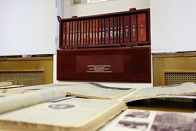 Яркая традиция народовластия. Президентская библиотека представила белорусским журналистам материалы о ВНС