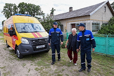 Природный газ пришел в агрогородок Люденевичи Житковичского района