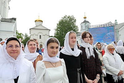 900 лет веры. Праздничные торжества проходят в Спасо-Евфросиниевском монастыре в Полоцке