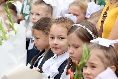 После реконструкции открылась одна из старейших школ Минска на ул.Красноармейской