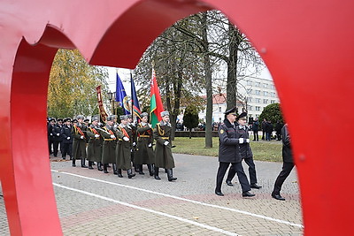 Надежность, профессионализм, отвага. Годовщину образования Департамента охраны МВД отметили в Гродно