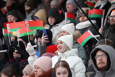 Министры спорта Беларуси и России открыли Кубок сильнейших спортсменов по биатлону