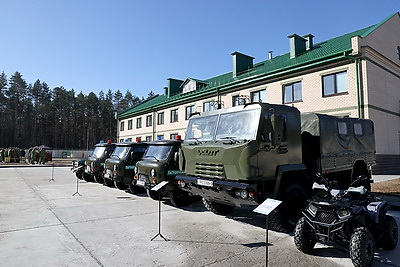 Новый комплекс погранзаставы \"Семеновка\" открыли в Гомельском районе