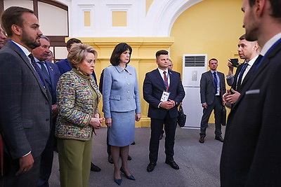 Кочанова принимает участие в мероприятиях XII Форума регионов России и Беларуси