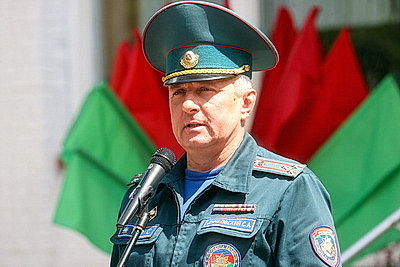 В Гомельском районе проходит областной слет юных спасателей-пожарных