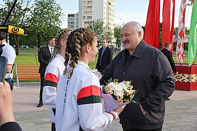 Лукашенко: Национальный футбольный стадион будет символом крепкой белорусско-китайской дружбы