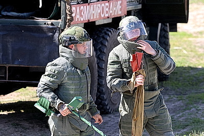 Действия при ЧС на опасных производственных объектах отрабатывают на учебно-методическом сборе в Гродно