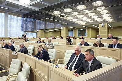 Чеботарь на представлении программы-2030 в Совете Республики: главная цель - новое качество жизни белорусов