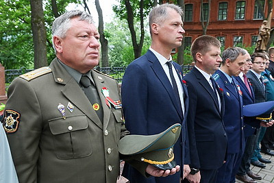 В Витебске отдали дань уважения и памяти жертвам ВОВ