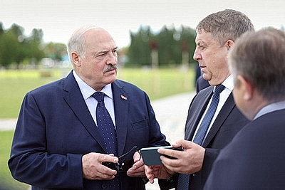 Лукашенко принял участие в открытии музея Славы Могилевщины