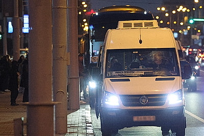 Очереди на маршрутки в сторону Логойска и Смолевичей