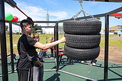 \"Спорт для всех\": новая многофункциональная площадка появилась в Шклове