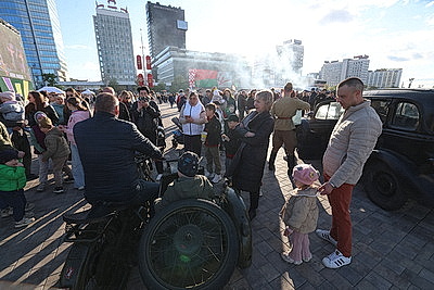 В Минске проходит семейный фестиваль \"Наша Победа\"