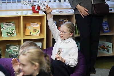 Детский читальный зал открыли в Национальной библиотеке