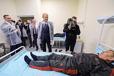 В Поставах введен в эксплуатацию новый корпус центральной районной больницы