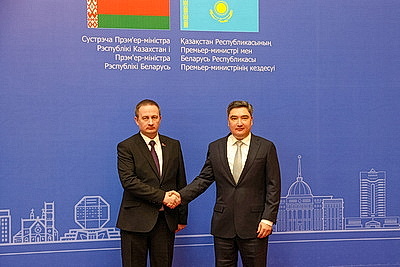В Астане прошла встреча премьер-министров Беларуси и Казахстана