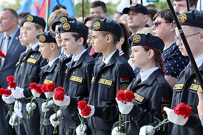 Память павших в годы ВОВ почтили в \"Тростенце\"
