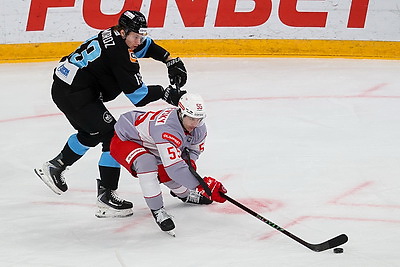 Хоккеисты минского \"Динамо\" отправили шесть безответных шайб в ворота \"Спартака\"