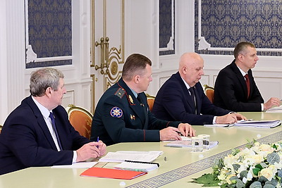 Лукашенко заслушал доклад о развитии районов Гомельской области, пострадавших от катастрофы на ЧАЭС