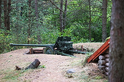 \"Молчаливое эхо войны\". В рамках патриотической акции на мемориале в Крупском районе открыли часовню